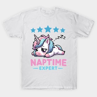 Naptime Expert Unicorn T-Shirt